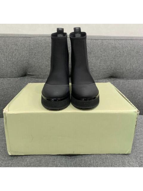 Other Designers Max&Co. - Max&Co Womens Black Mid-Cylinder Thick-Soled Boots Size 36 New With Box