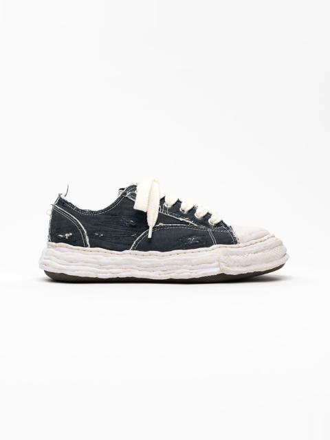 Maison MIHARAYASUHIRO "PETERSON23" OG Sole Ripped Overdye Canvas Low-top Sneaker
