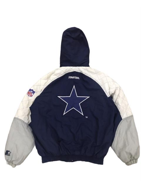 Other Designers Vintage - ✨Starter NFL big losgo zipper hoodie jacket