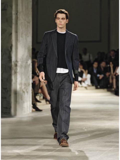 Prada Prada S/S’09 Indigo Denim Jacket with Contrast Stitching