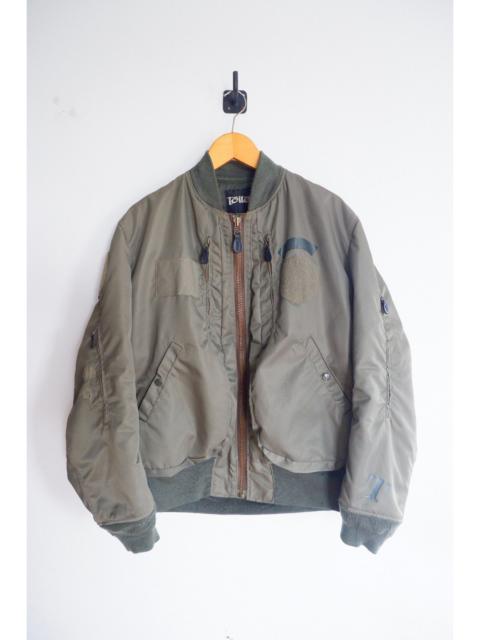 Buzz Rickson's Vintage Toilet Japan Multi Zip 3D Pocket Bomber Jacket