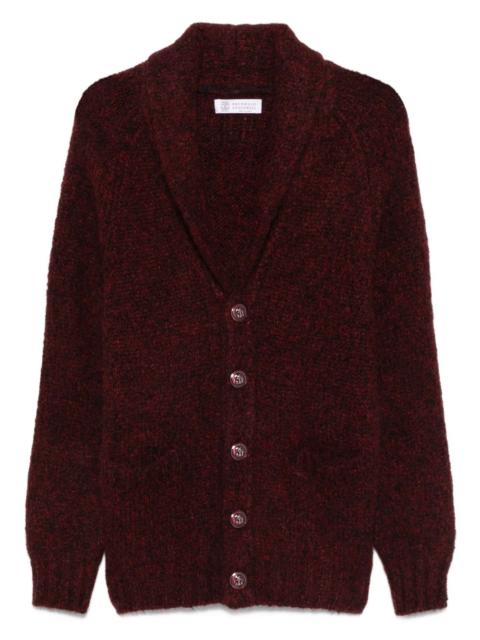 Brunello Cucinelli button-front shawl-collar cardigan