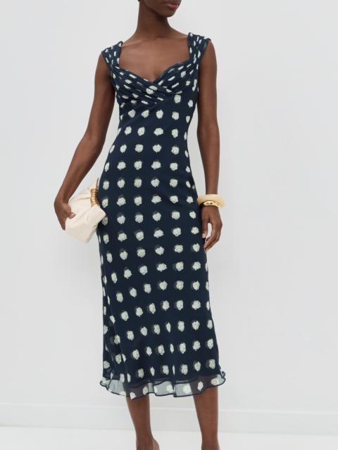 Cult Gaia Eliseo Silk Dress