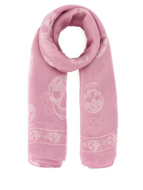 Alexander McQueen ALEXANDER MCQUEEN Printed Silk Foulard