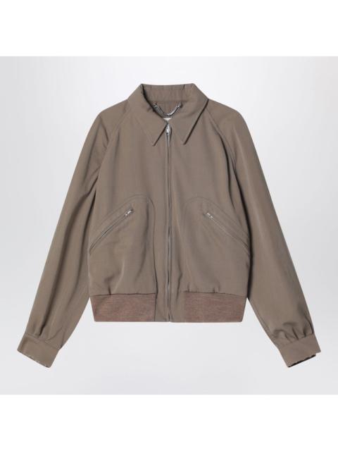 Maison Margiela Maison Margiela Beige Virgin Wool Zip-Up Jacket Women