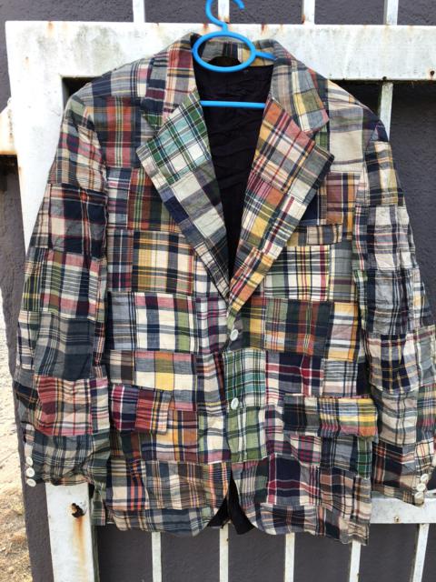 Other Designers Vintage - Real Vintage 80s Palm Beach Patch Work Blazer Union Made