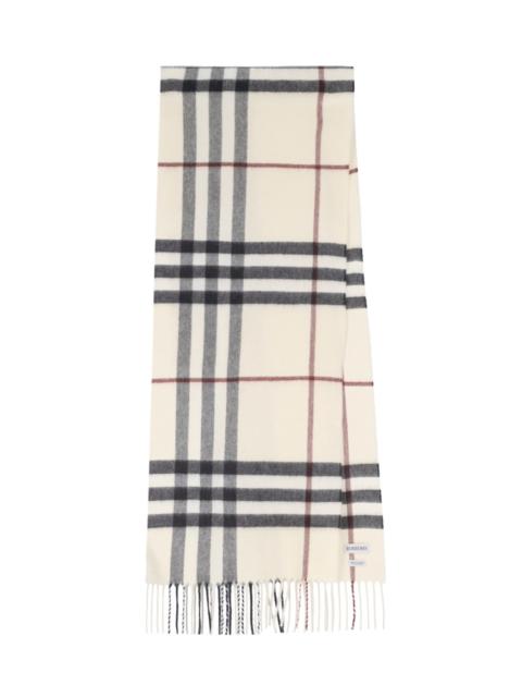 Burberry "CHECK" CASHMERE SCARF