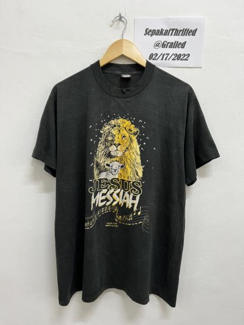 Other Designers Vintage - 🔥FAST SALE🔥 Vintage Jesus Messiah Sun Faded Tee