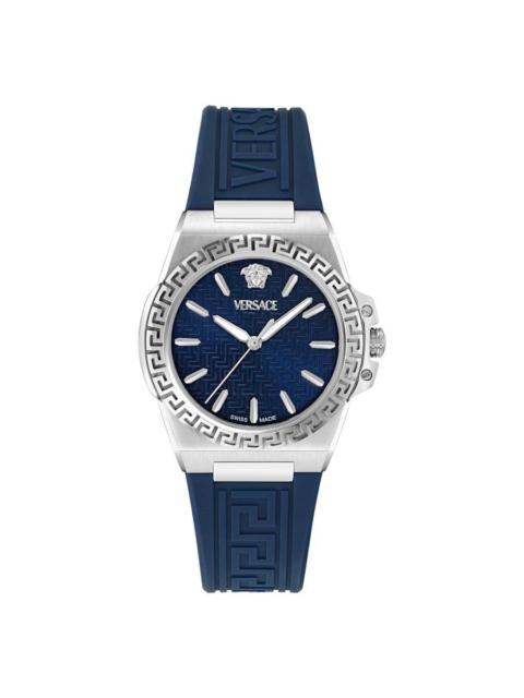 VERSACE Versace Greca Reaction Quartz Blue Dial Ladies Watch VE0D00125