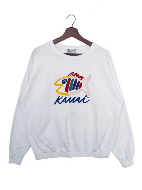 Other Designers Vintage Kauai Embroidery Fish Logo Sweatshirt/Size M