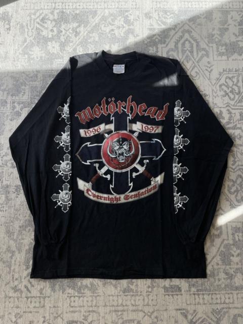 Other Designers Vintage - Motorhead Overnight Sensation 1996-1997 Longsleeve T-Shirt