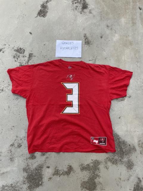 Other Designers Majestic - BUCCANEERS FOOTBALL NO 3 TEE