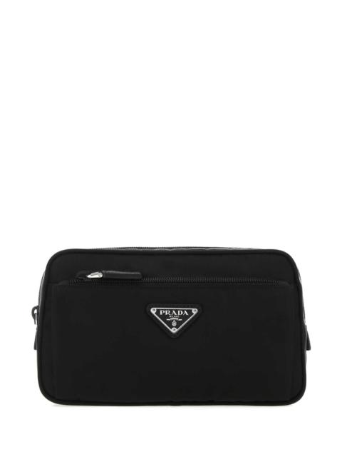Prada Prada Men Black Re-Nylon Belt Bag