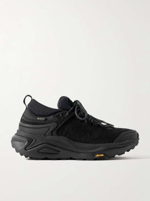 Kaha 3 GTX Rubber-Trimmed Nubuck Sneakers