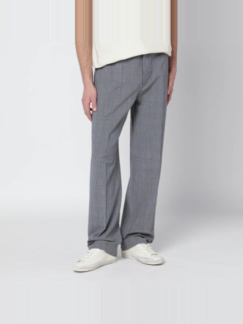 Golden Goose Grey Prince Of Wales Trousers