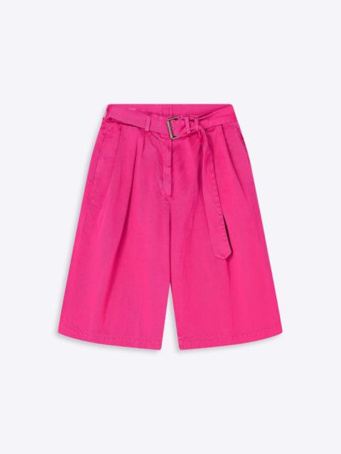 Dries Van Noten BELTED OVERDYED SHORTS
