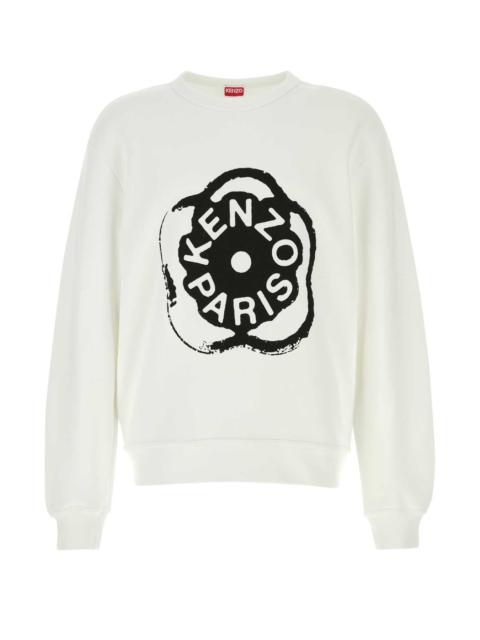 KENZO Kenzo Men White Cotton Sweatshirt