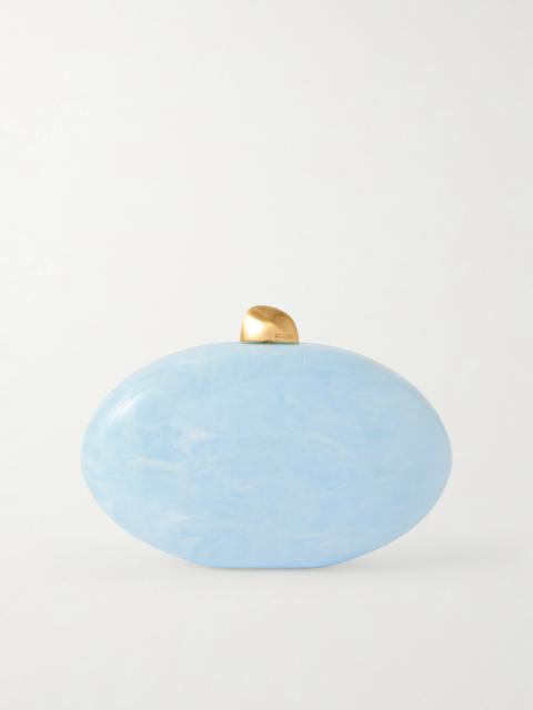 Cult Gaia Eviana Marbled Acrylic Clutch