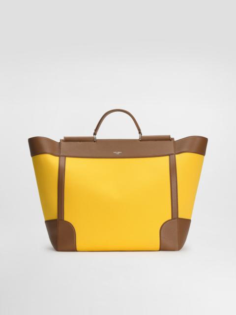 Dolce & Gabbana Sicily handbag in canvas and leather