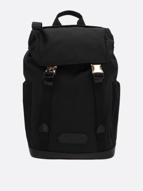 TOM FORD NYLON AND SMOOTH LEATHER BACKPACK