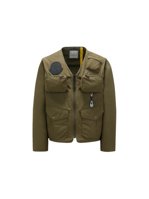 Moncler Moncler x Pharrell Maple Short Down Jacket Green