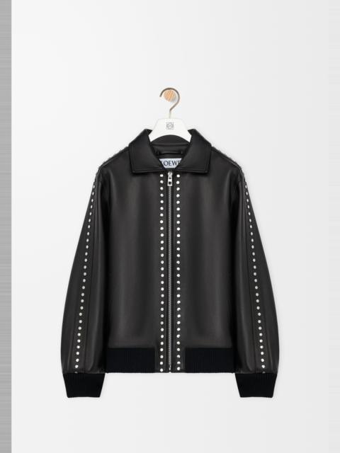 Loewe Bomber jacket in nappa lambskin
