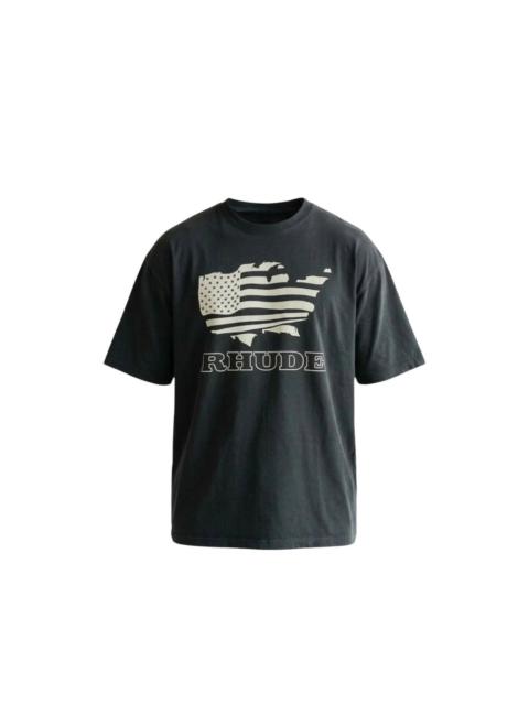 Rhude Rhude Black T-Shirts & Vests - T-Shirts Men