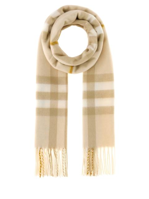 Burberry Embroidered cashmere scarf