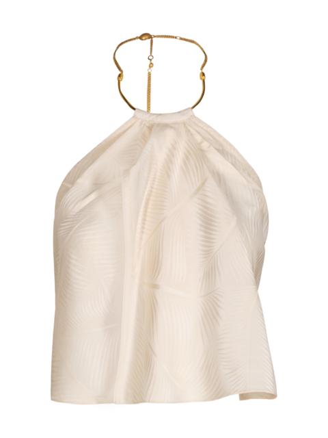 Johanna Ortiz The Root Halter Top off-white