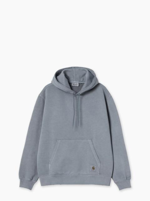 Carhartt CARHARTT WIP HOODED TORION SWEAT OFFICE BLUE GRIND WASH