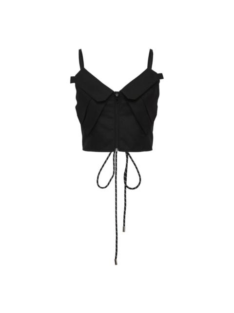 BONBOM Chest Cargo Pocket Top