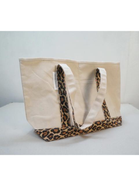 UNITED ARROWS Leopard Printed Tote Bag