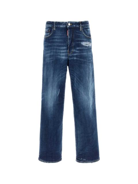 DSQUARED2 Stretch Denim Loose Jeans
