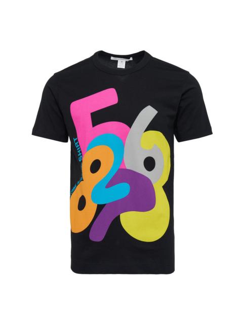 Comme des Garçons SHIRT Digital Print Color-Block Tee