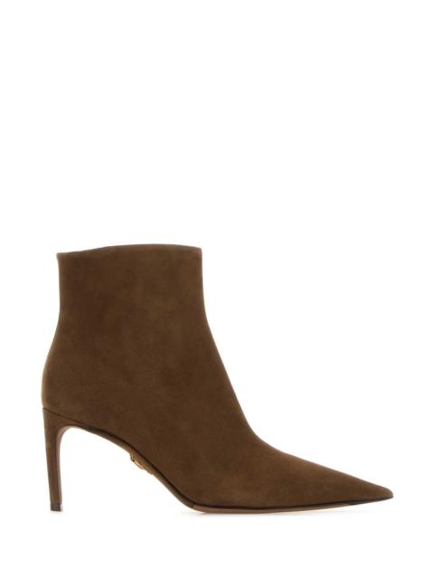 Dolce & Gabbana Dolce & Gabbana Women Mud Suede Ankle Boots