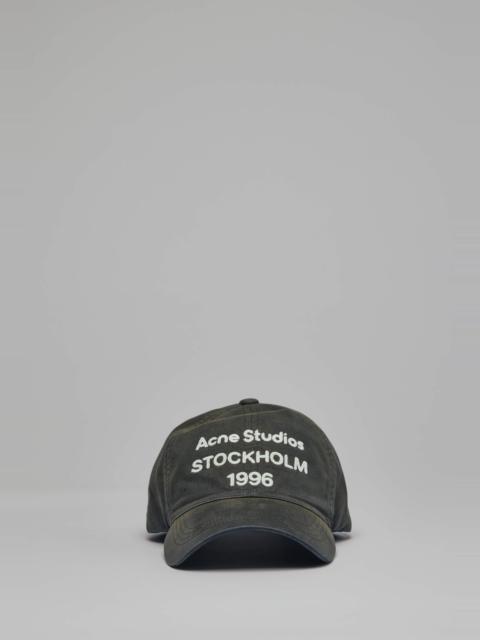 Acne Studios Logo Cap With Embroidered Logo