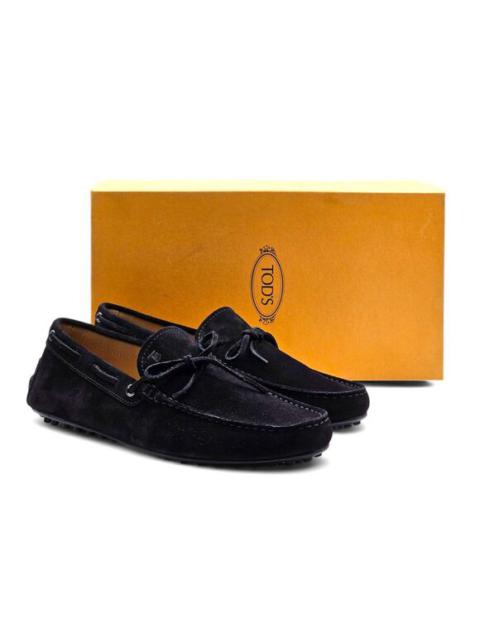 Tod's Tod's Driving Shoes City Gommino Suede Loafers - Black - US 9.5 / UK 8.5 $695
