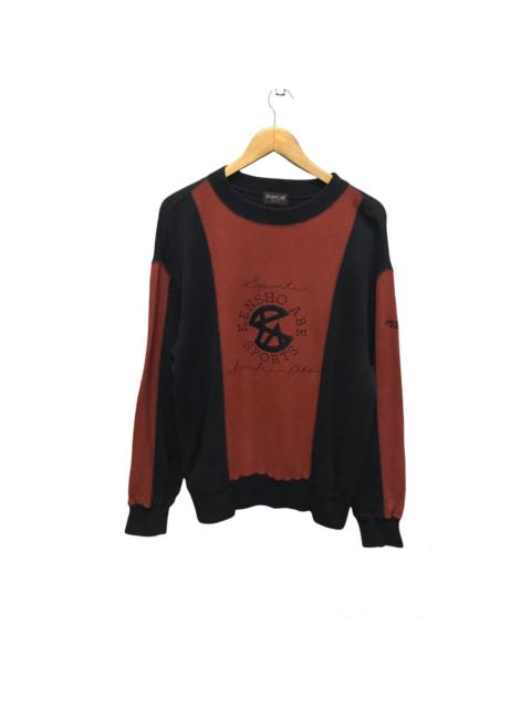Other Designers Vintage Kensho Abe sweatshirt embroidery big logo