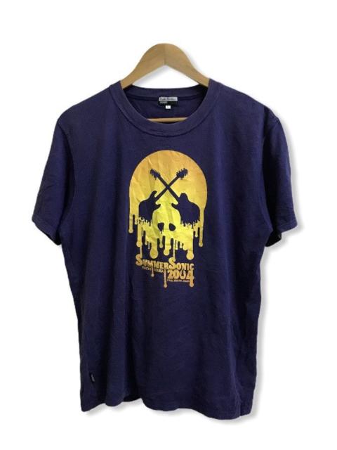 Other Designers Band Tees - Vintage paul smitch jeans x summer sonic staff tshirt
