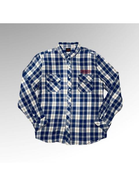 Other Designers Movie - Stranger Things Blue Flannel Overshirt 👽