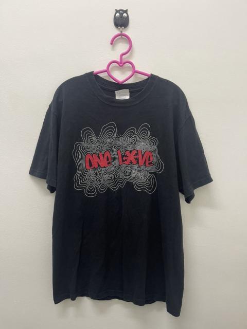 Other Designers Rare Vintage ONE LOVE Pop Art Graffiti Tee