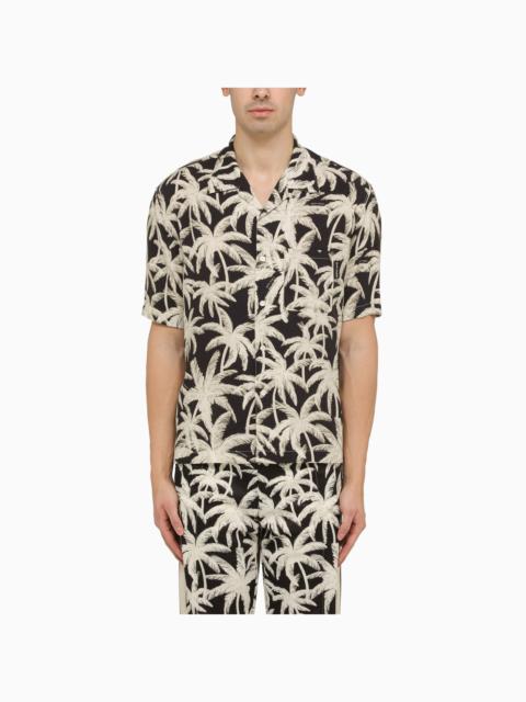 Palm Angels Bowling Shirt With Palm Print