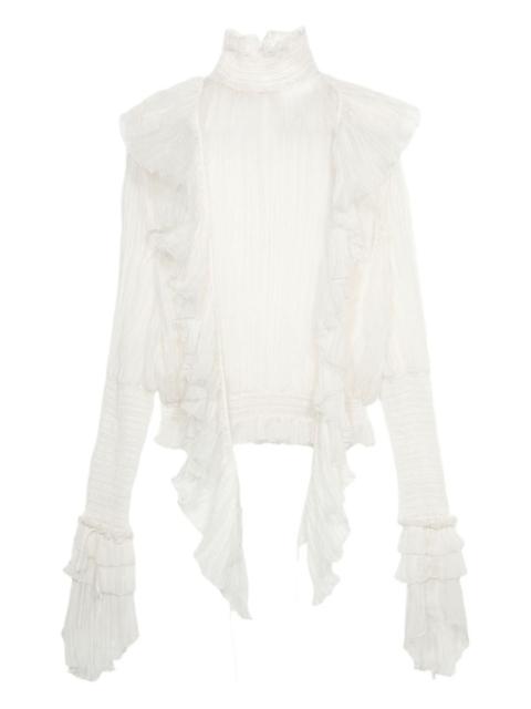 Blumarine SILK CHIFFON BLOUSE