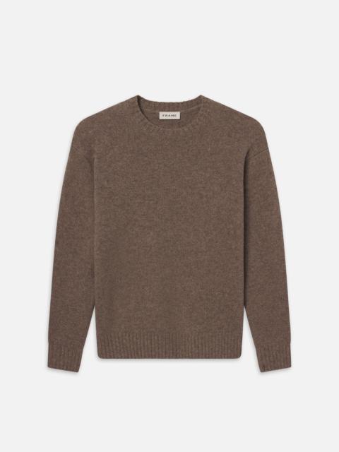 FRAME Yak Blend Sweater in Dark Taupe