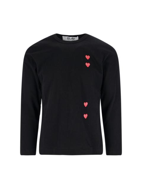 Comme des Garçons PLAY LOGO T-SHIRT