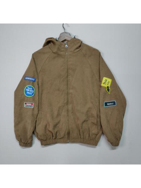 Other Designers Japanese Brand - JAPANESE VINTAGE ZIPPER UPS HOODIES JACKET