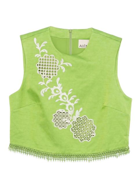 ALÉMAIS Luisa Embroidered Top