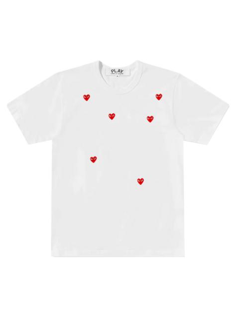 Comme des Garçons PLAY Multi Red Heart Logo T-Shirt Unisex