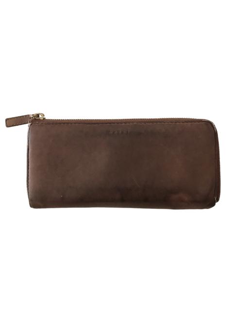 Marni Marni Italy Genuine Leather Designer Long Wallet