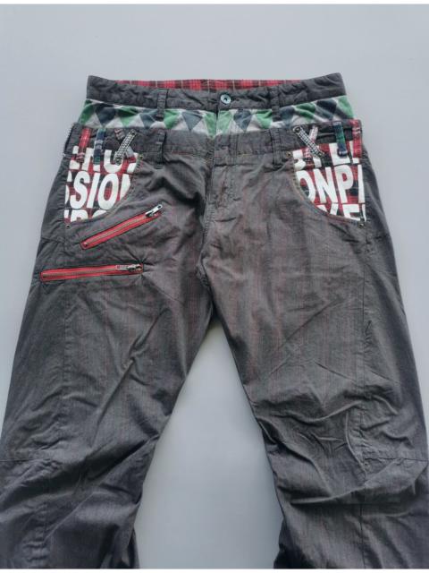 Other Designers Japanese Brand - Sorridere Japan Double Waist Striped Pants